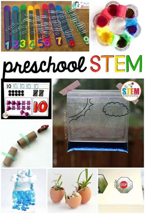 stem activities  preschool ideas  pinterest