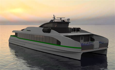 electric fast ferry concept  revolutionize coastal transportation