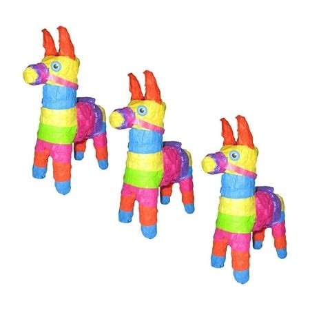 mini donkey burro pinata  fiesta party favors  pieces walmartcom