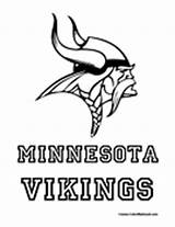 Vikings Coloring Minnesota Pages Football Nfl Logo Sports Kids Logos Print Search Again Bar Case Looking Don Use Find Teams sketch template