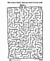 Maze Mazes Games Activity Print Sheets Coloring Kids Printable Pages Children Childrens Worksheets Difficult Channel Game Worksheet Board Preschool Gif sketch template