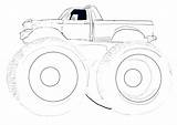 Monster Coloring Truck Pages Printable Mutt Trucks Kids Sketch Grave Adults Getcolorings Jam Tire Digger Maximum Destruction Cool Big Color sketch template