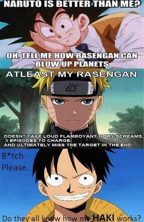 Luffy Haki Is The Best Anime Memes Anime Memes Funny