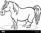 Mewarnai Kuda Caballos Caballo Cavalos Cavallino Coloritura Cavallo Fumetto Yayimages Cavalo Farbtonseite Hewan sketch template