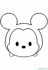 Tsum Colouring Clipart Mewarnai Jecolorie sketch template