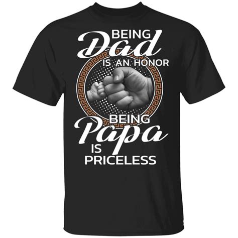 dad   honor  papa  priceless shirt buckteecom