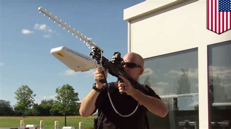 anti drone rifle lets people shoot drones    sky  firing  bullet