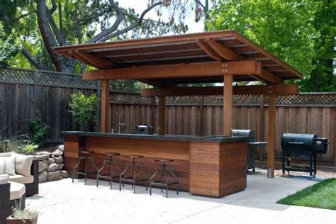 backyard outdoor bar ideas  elevate  outdoor space