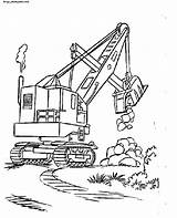 Coloring Pages Mighty Machines Comments Construction sketch template