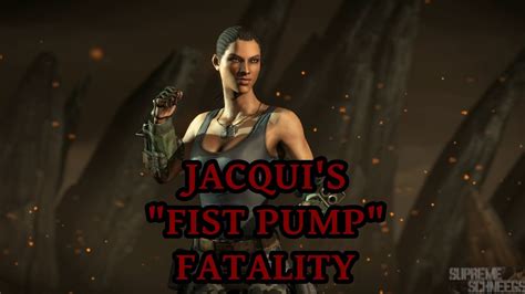 Mortal Kombat X Jacquis Fist Pump Fatality Performed On All