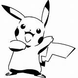 Pikachu Stencils Picachu Existing Eevee Schablonen Floating Pokeball Renegade Raider sketch template