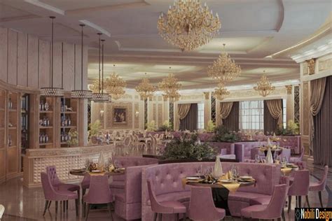 interior design   classic luxury restaurant  london interior