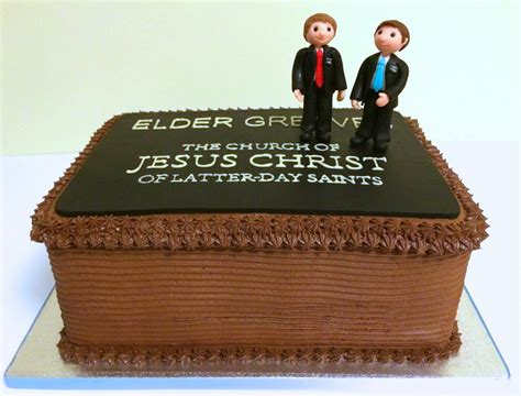 Elaine S Sweet Life Missionary Send Off Cake