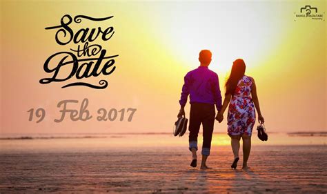 Save The Date Pre Wedding Shoot Couple Love Hug Sunset Beach Bride