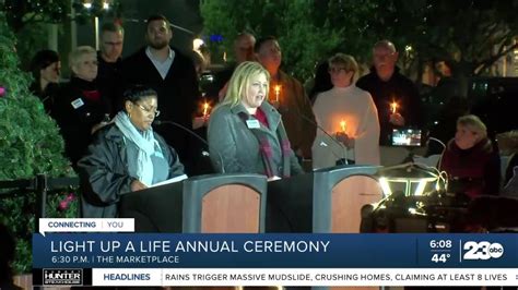 hoffmann hospice  hold annual light   life remembrance ceremony