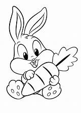 Coloring Pages Baby Bugs Bunny Getcolorings sketch template