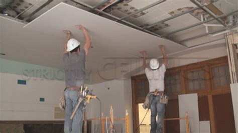 install ceiling drywall   hang drywall hometips  edges   drywall