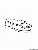 Drawing Moccasins Moccasin Paintingvalley sketch template