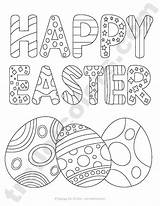 Tracing Coloring Pages Easter Happy Getcolorings Printable Color Print Getdrawings sketch template