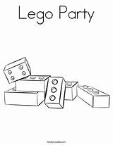 Coloring Lego Legos Pages Party Brick Worksheet Printable Print Block Sheets Noodle Outline Template Sheet Twistynoodle Twisty Bricks Sketch Movie sketch template