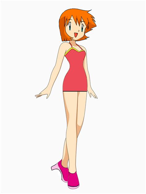 Misty S Red Dress With A New Hairstyle By Crawfordjenny On
