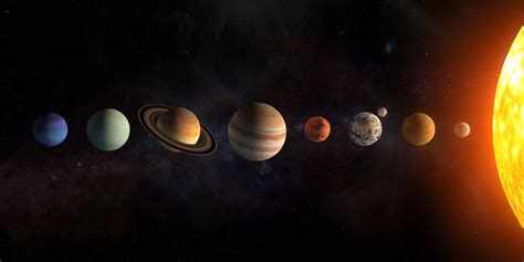 planet sizes planets  order  size educational