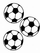 Soccer Ball Coloring Balls Printable Pages Sports Football Drawing Small Print Printables Clip Color Kids Clipart Insert Plate Boys Soccerball sketch template