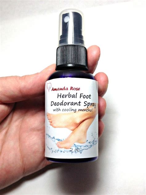 items similar  foot spray foot deodorant spray herbal spray stinky feet spray  oz  etsy