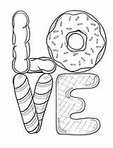 Donuts Ausmalbilder Schattige Sheets Doughnuts Tekeningen Rosquinha Coloringhome Pennant Sprinkles Kawai Tried Rosquilla Downloaden Gfyork sketch template