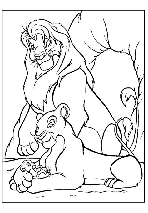 lion king  coloring pages coloring home
