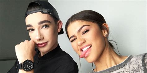 covergirl james charles and zendaya first ever 10 minute makeup challenge