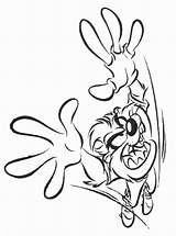 Looney Tunes Coloring Pages Taz Drawings Toons Tiny Books Kids Library Clipart Fun Cartoons Popular sketch template