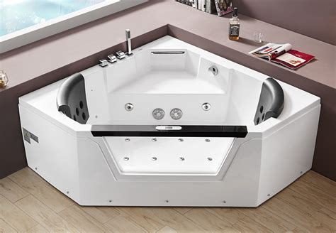 eago ametl  ft clear corner acrylic whirlpool bathtub   walmartcom walmartcom