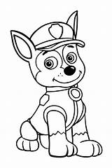 Paw Patrol Chase Coloring Pages Colouring Printable Color Book Boys Popular Visit Choose Board Easter sketch template
