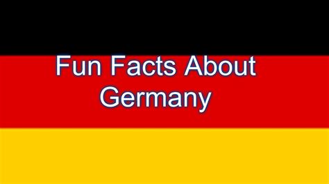 fun facts  germany fun facts  germany gambaran