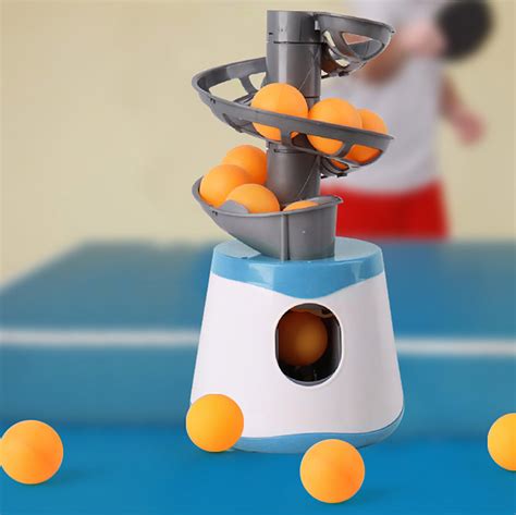 ping pong table tennis robot automatic ball launcher machine