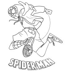 wonderful spiderman coloring pages  toddler  love