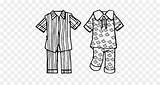 Mewarnai Pakaian Piyama Celana Buku sketch template