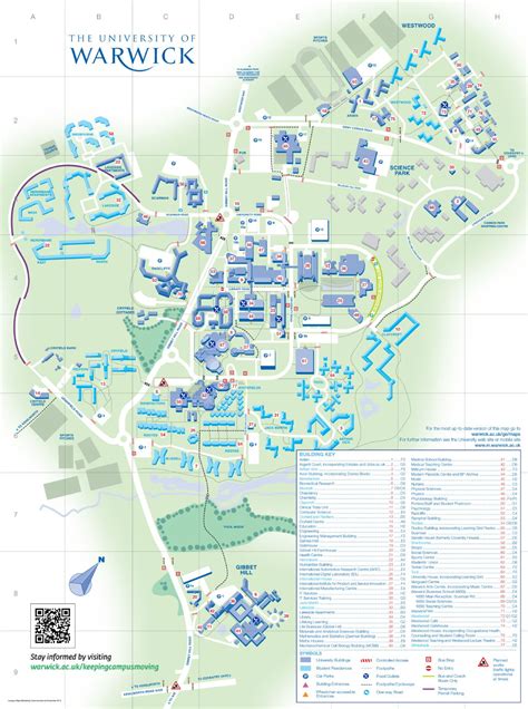 uk campus map