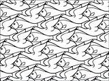 Tessellation Pages Coloring Printable Getcolorings sketch template