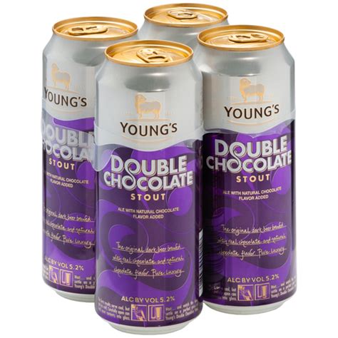 Youngs Double Chocolate Stout 4 Pack 14 9 Oz Cans Beverages2u