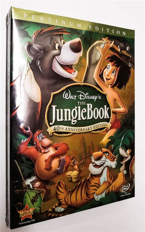 jungle book dvd   disc set  anniversary edition
