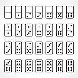 Domino Dominoes Template sketch template
