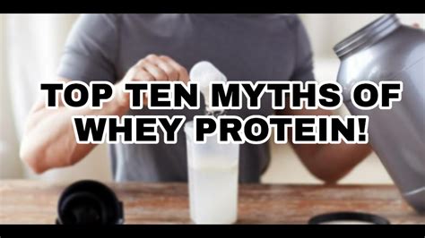 Whey Protein Myths Busted Part 2 Youtube