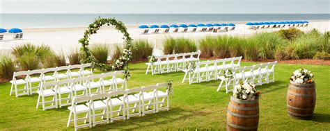 hilton head beach weddings packages marriott hilton head resort spa