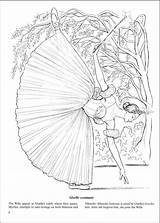 Coloring Pages Ballet Book Nutcracker Ballets Dance Drawing Ballerina Favorite Fashion Dover Adult Color Printable Books Queen Amazon Sheets Colouring sketch template