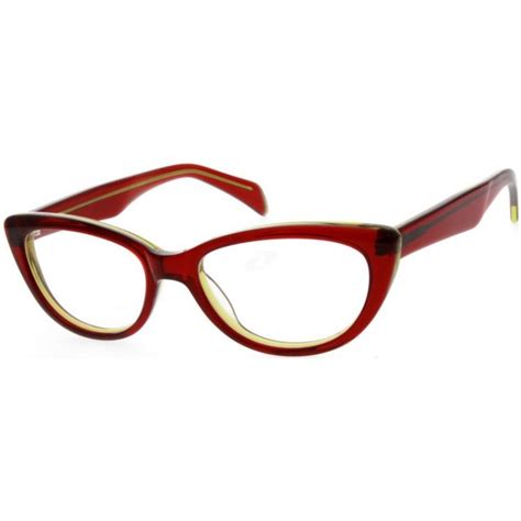 Red Cat Eye Glasses 625218 Zenni Optical Eyeglasses Red Cat Eye