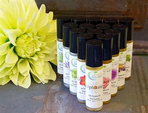 All Natural Essential Oil Roll On Perfumes 17 Varieties Natural