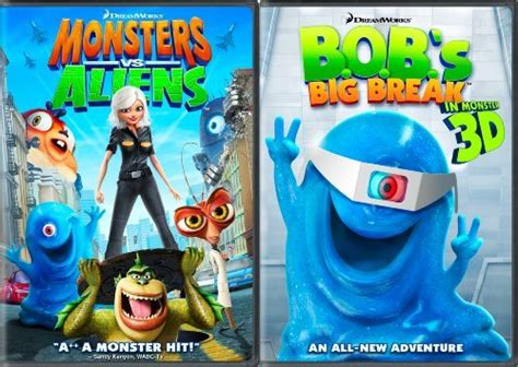 Dvd Review Monsters Vs Aliens Ginormous Double Pack
