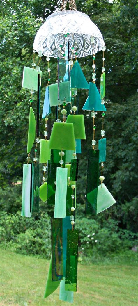 17 Best Images About Fused Glass Wind Chimes On Pinterest Glass Art
